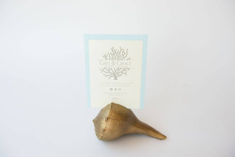Conch Shell Sign Holder