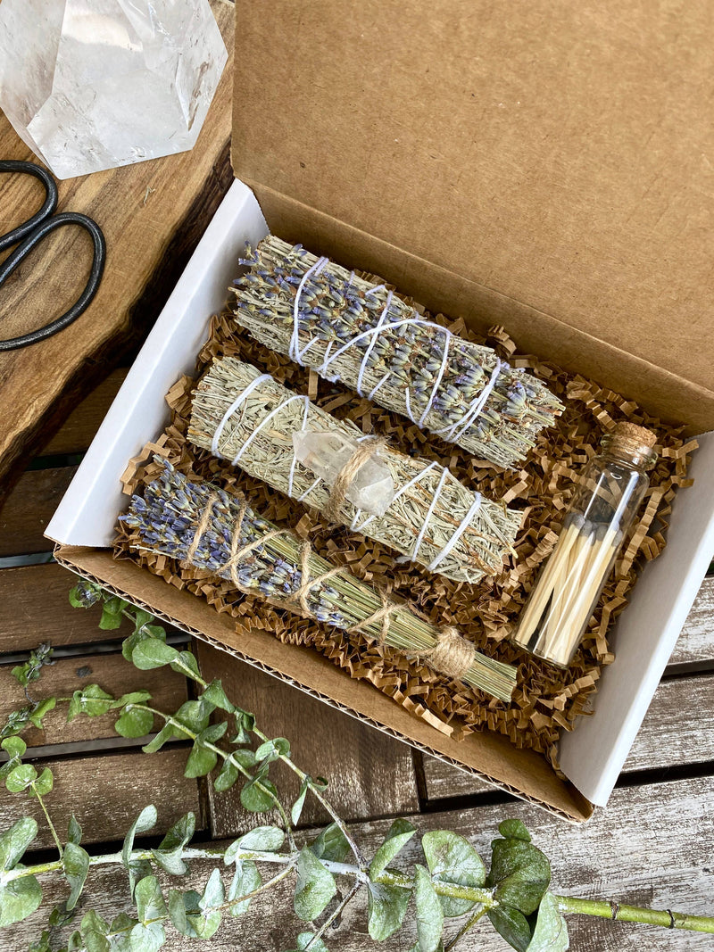 Lavender & Blue Sage Bundle Gift Set