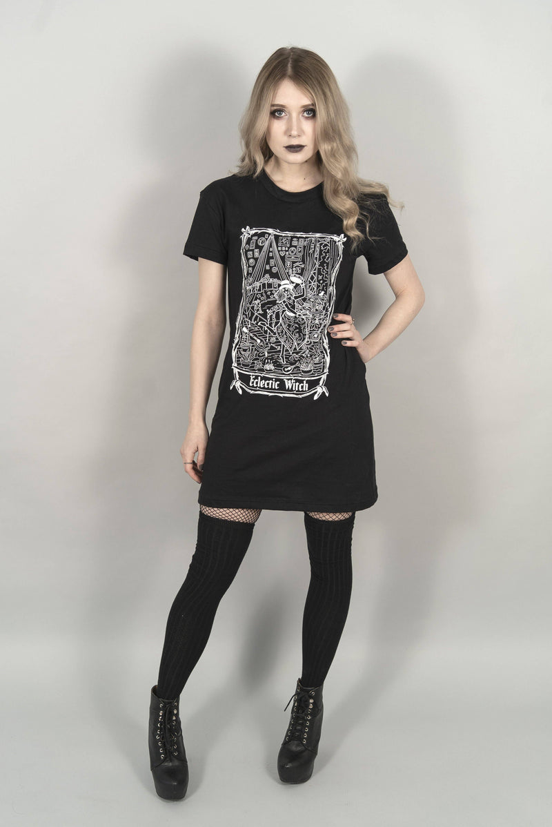 Eclectic Witch Tee Dress