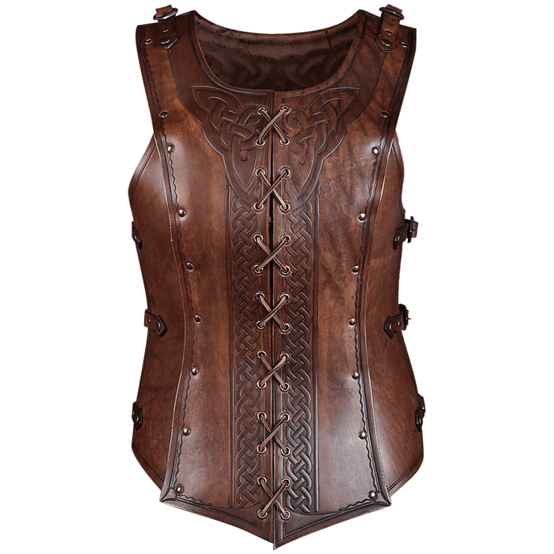 Artemis Celtic Leather Cuirass