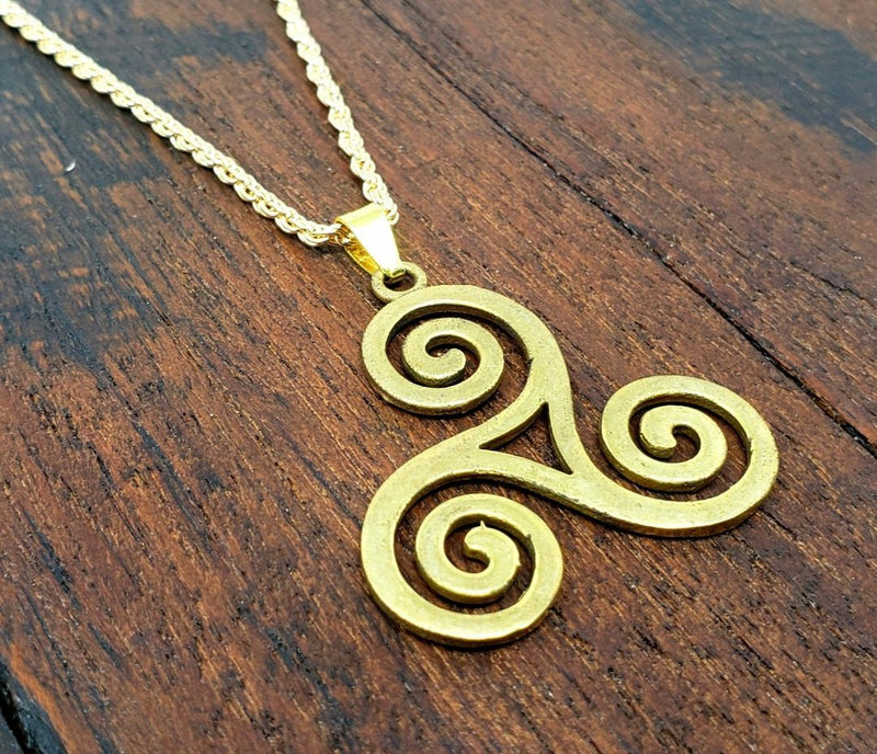 Celtic Triskelion Necklace