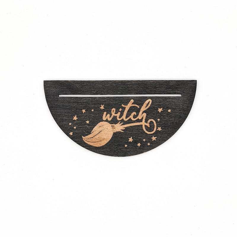 Witchy Midnight Ride Card Stand