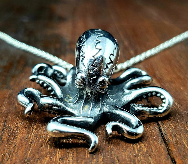 Electric Octopus Necklace