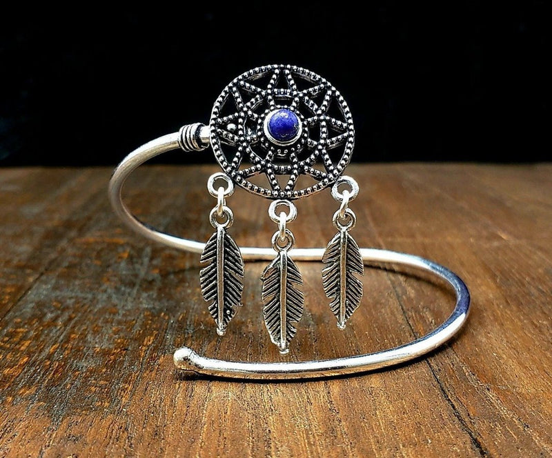 Lapis Lazuli Dream Catcher Bracelet