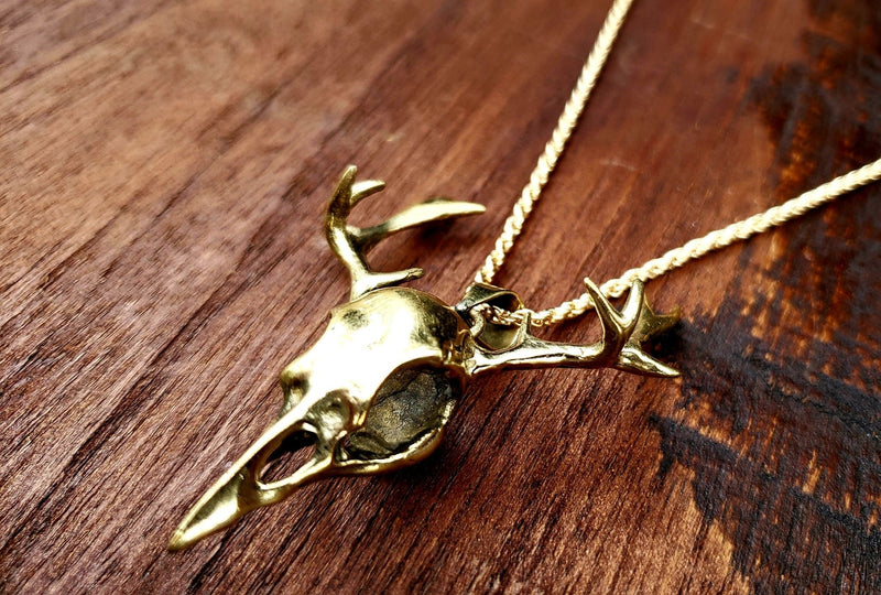 Mythical Bird Skull Necklace